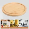 Decorative Figurines Round Cutting Board For Countertop Tray Christmas Wood Boards Kitchen Chopping Wooden Pine