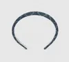 Frauen Denim Stirnband Fashion Blue Hair Band Street Casual Letter Katyusha Exquisite vielseitige Cowboy -Kopfbedeckung Ladies256K5955684