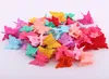 Haarschmuck Mini-Haarklammern für Babyklammern Farben Kunststoffklammern Schmetterlingsdesign Kinder9403515