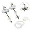 Toiletbrillen 2 Stuks Top Fix WC-bril Scharnieren Fittings Quick Release Scharnier Schroef Deksel Vervangende Onderdelen 231212