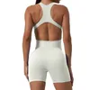 Monos para mujer Mamelucos Monos de yoga sin costuras Deportes Fitness Levantamiento de cadera Belleza Espalda Danza Pantalones cortos delgados Monos Gimnasio Ropa de entrenamiento para mujerL231212