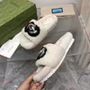 2024 Women Spring and Autumn Lamb Hair Slippers Flat Bottom Plush Slippers for Home and Outdoor Wear Versatile Flat Bottom Slippers