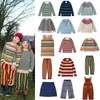 Kleidung Sets Mädchen Kleidung KP Marke 2023 Winter Kleinkind Jungen Gestrickte Pullover Und Hosen Mode Baby Outfit Jumper Für Kinder outwear