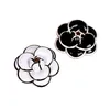 Hoge Kwaliteit Emaille Camellia Bloem Broches voor Vrouwen Dame Bruiloft Bruidsboeket Broche Jurken Pins Mode-sieraden Party Gifts262R