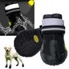 Vêtements pour chiens Chaussures réfléchissantes Chaussettes Bottes d'hiver Chaussures Vêtements de pluie Anti-dérapant Anti-dérapant Pet pour chiens de taille moyenne Pitbull