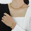 r – collier en Zircon pour femmes, chaîne de Tennis, plaqué or 18 carats, en acier inoxydable, Hip Hop, YS62, année du tigre, 2022