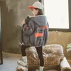 Jackets Girls Jacket Fleece Kids Coats 양면을 착용하는 어린이 겨울 가을 BT0 231213