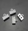 HELA 100PCSLOT 8mm Full Rhinestones End Connector Clasp Charm Diy Accessories Pit For 8mm Leather Belt2003707