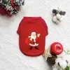 Abbigliamento per cani Abbigliamento natalizio per animali domestici Maglione con stampa cane/gatto Autunno e inverno Caldo chihuahua Teddy piccolo
