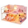 Architecture / DIY House DIY Doll House Furniture Wood Dollhouse Miniatures Enfants pour les jouets ANNIVERSAIRES Cadeaux de Noël 231212