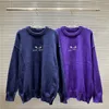 Herensweaters sweatshirts Letter Gedrukt losheid Trui met lange mouwen Pullover Casual Ronde hals Los bedrukt Herfstmaat S-2XL