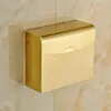 Toilet Paper Holders Stainless Steel Bathroom Paper Phone Holder with Shelf Bathroom Mobile Phones Gold Towel Rack Toilet Paper Holder Tissue Boxes 231212