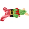 Dog Apparel Comfortable Pet Clothes Costume Xmas Formal Dress Christmas Gown Hooded Elf