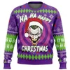 Heren Hoodies Sweatshirts Hahaha Merry Christmas Clown Men's Sweater Sweatshirt en top 3d Santa Claus Gift Autumn and Winter Men's Sweater 231212