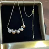 Pendentif Colliers Collier à cordon pour femmes Perles Simple Élégant Été Style coréen Vintage Bijoux Basic Sweet Collares Para Mujer