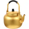 Dinnerware Sets Aluminium Tea Kettle Traditional Rice Aluminum Teapot Diffuser Anti Leak Bottle Handle Pot Water Heating