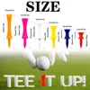 120 pièces en plastique Tee de Golf réutilisable incassable château t-shirts coloré abaisseur Golf Tee titulaire accessoires de Golf goutte 231213