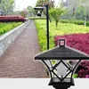 Lâmpadas de gramado Altura 150cm Sensor de movimento ao ar livre LED movido a energia solar para parede de jardim Lâmpada de luz de trabalho Modo de rua Poste assim I8j8248b