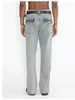 Jeans pour hommes 2023 Produits Mode nationale Boutonnée High Street Hip-Hop Américain Pantalon en denim pour hommes et femmes