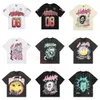 Camisetas masculinas Hellstar Plus Tees Hellstar t shirt Rapper Lavado Cinza Pesado Artesanato Unissex Manga Curta Camisetas Tops High Street Retro Moda Feminina Camiseta Hell star Tees