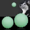 Hundespielzeug kaut leuchtenden Ball für Hunde, langlebiges Gummi, bissfest, zum Zusammendrücken, Haustierspielzeug, Dichtung, Anti-Stress, fluoreszierend, interaktives Zubehör für Hunde und Welpen, 231212