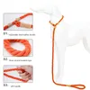 Dog Training Obedience Cotton Leash Collar Slip Lead for Medium Large Leather Preventer P Chain Pet Comfortable 231212