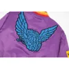 GELLERY DAPT Designer Jacket Top Quality Men's Jackets Autumn/Winter High Street Button Cardigan Men's And Women's Purple Baseball Coat