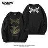 Mayhem Brutal Band Periphery Crewneck Sweatshirt Men's and Women's Norwegian Black Metal Rock Autumn and Winter Fleece Jacket Tide