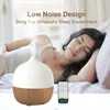 Diffusori di oli essenziali Lovaroma 300ML Umidificatore telecomandato Diffusore di aromi Olio essenziale 7 colori LED Nebulizzazione purificatore Diffusore di profumo 231213