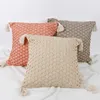 Pillow Wholesale Tufted Cover Cotton Covers Decorative Home Vintage Jacquard Handmade Woven