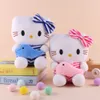 Japan Cartoon Kawaii Kitten pluche speelgoed Love Strawberry Kitten Doll Claw Machine Prize