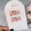 False Nails Misskitty Handmade Press-on Y2g Powder Love Sweet Cool Temperament Pure Desire Long Gentle Nail Wea