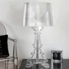 Italy Bourgie Acrylic Table Lamps Modern Simple Ghost Shadow Desk Lamp Home Living Room Bedroom Study Led Stand Light Fixtures337S