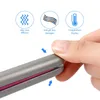 Hair Straighteners Mini Portable 2 in 1 Ceramic Hair Straightener Curler Narrow Plate Flat Iron For Men Short Beard LED Display Straightening Tool 231211