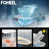 Toilet Seats FOHEEL Smart Seat Cover Electronic Bidet Clean and Dry Heating Wc Intelligent 231212