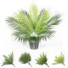 Dekorative Blumenkränze, 1 Blumenstrauß, künstliche Palmenblätter, Simulationspflanzen, Folium, Cycas, Farnblätter, DIY, Handwerk, Hochzeit, Zuhause, Deko280t