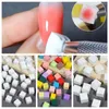 Kits d'art d'ongle 20/50pcs tampon de transfert mousse dégradé éponge peinture tampon coloration estampage stylo à saisir forme carrée