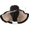 Bérets Beach Hats Visor Sun for Women UV Protection Wide Brim Broadside Womens Women's