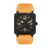 مصمم الأزياء الفاخرة Br Beller New Mens Wristwatches Men Automatic Hot Bell Watches أفضل مبيعًا من الفولاذ المقاوم للصدأ