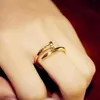 Pierścienie miłosne damskie pierścionek biżuteria Tytanium STALOWA PODŁUG EUROPEJSKA I AMERYKAŃSKA FADY STREET Casualna para Classic Pierścień Rozmiar 5-10 Drop wysyłka ymr087
