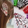 New Skull Hand Bone Hairpin Gripper Ghost Skeleton Hair Clips Hairclips Bone Claw Hair Accessories GC4661774009