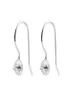 10 Pairs Earwire 925 Sterling Silver Jewellery Findings Fishhook with Cap and Peg for Half Drilled Pearls7524183