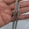 Mens Miami Cuban Link Chain Real Solid 925 Sterling Silver Fill Fill Box Netlace 6mm4099167