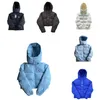 2023 Novas jaquetas femininas parka homens jaqueta puffer puffer casaco masculino inverno puffer parka jaquetas blusão casaco removível com capuz bordado quente casual