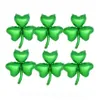 Party Decoration 10pcs Green Clover St Patrick's Day Decorations Shamrock Irish Wedding Home Decor Supplies302c