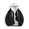 Mens Jackets BOLUBAO Outdoor Casual Jacket For Men Solid Color Fake Two Hooded Warm Coats High Quality Design 231213