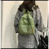 Рюкзак холст женский небольшой винтажный женский школьный мини-сумка для подростков женский однотонный Mochilas