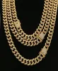 1624 -calowy diamentowy cyrkon kubański łańcuch linków nekclace biżuteria biżuterii