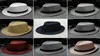 England Retro Men039s Fedoras Top Jazz Plaid Hat Spring Summer Autumn Bowler Hats Cap Classic Version Chapeau Hats Q08057006344