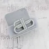 Pins, Spille Designer Women Lettera B Spilla Silver Gold Pearl Rhinestone Lettere Siding Accessori per gioielli con perno con perno con perno 82a6 82a6